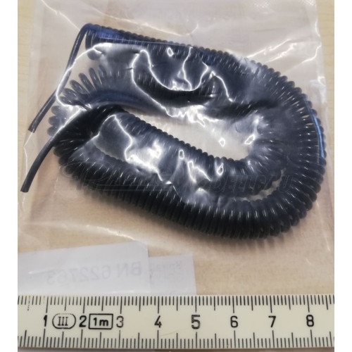 Spiralkabel schwarz Ø2/280mm