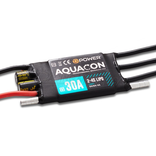 AQUACON 30A S-BEC Brushless Regler