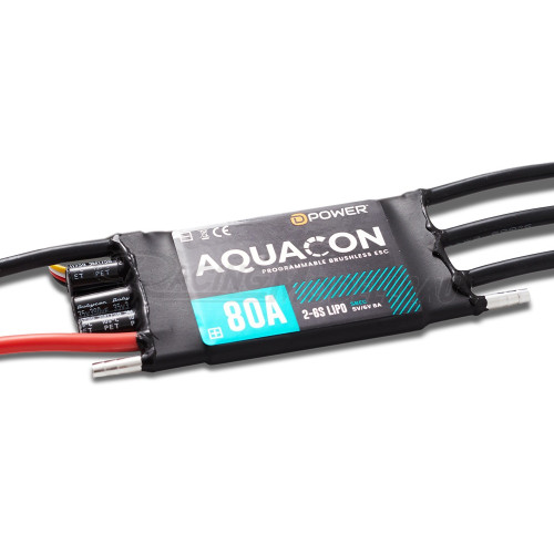 AQUACON 80A S-BEC Brushless Regler