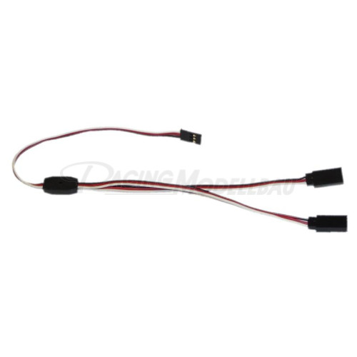Fut Y-Kabel 15cm flach 0.35qmm