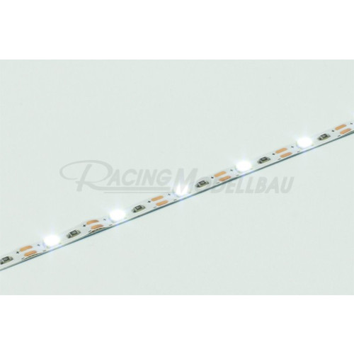 LED Leuchtsreifen 4mm 1m 6-8V weiss