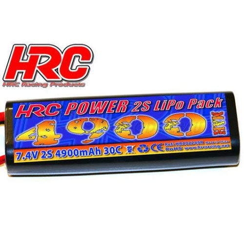 LiPo 2S 7.4V 4900mAh 30C