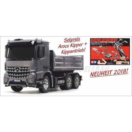 MB Arocs Tipper Truck & Aktuator Set