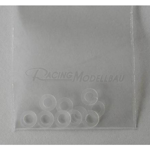 Hydraulik Dichtung PVC für M3 Nippel 10Stk.
