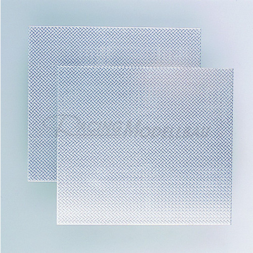 Riffelblech gross 500x170x1,2mm