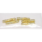 Gold-Stecker 4mm 1Stk.