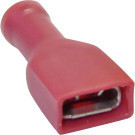 Flachsteckhülsen rot 10 Stk.