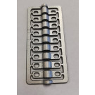 Schelle Kotflügel Alu 9 Stk.