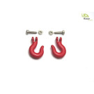 Haken metall rot 2 Stk 1:14/1:10