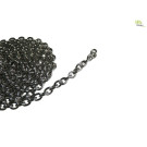 Kette aus Metall, silber 75cm