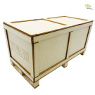 Paletten-Transportkiste aus Holz, Bausatz