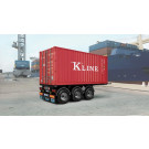 20'Container Trailer Italeri