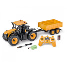 Traktor JCB m. Hänger 2.4G 1:16 RTR