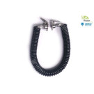 Druckluft-Kabel/schwarz mit Anschlüssen 1 Stück