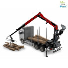 Holzladekran RTR mit Abstützung