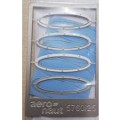 Bullauge oval 29x9mm 4 Stk.