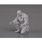 Figur Matrose kniend 1:32 3D Resin