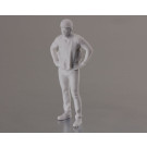 Figur Arbeiter stehend 1:32 3D Resin
