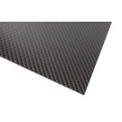 Carbonfaser-Platte 200x400mm 2,0mm