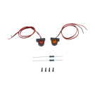 Begrenzungsleuchten Rot/Orange (2)