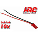 Akku Kabel 20cm BEC 10Stk