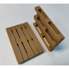 Holz Europalette 3D-Druck. 1 Stück