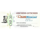 Geschenk-Gutschein CHF 20.00