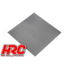 Gitter 100x100mm Oval schwarz