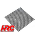 Gitter 100x100mm Hexagon schwarz