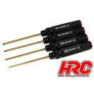 Werkzeugsatz Titanium 1.5/2/2.5/3mm