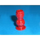 Schlauchanschluss rot mit Ventil