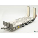 Lowbed tridem trailer