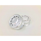 Alu CNC Wide Front Wheels w/Flat Cover