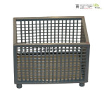 Gitterbox H50 silbergrau 1 Stück, Bausatz