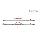 Zurketten-Satz rot 200mm