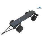 Standard-FG, 2-Achs Anhänger 378 mm, grau