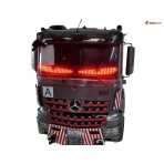 Scania 770S Devil-Eyes in rot für Frontscheibe