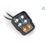 Scheinwerfer 4 LEDs+Blinker