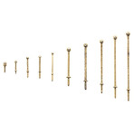 Relingstütze 10mm 1 Durchz(10)