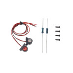 Begrenzungsleuchten Rot/Weiss (2)