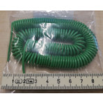 Spiralkabel grün Ø2/280mm