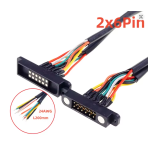 Magnet-Kontakt 12pol mit Kabel