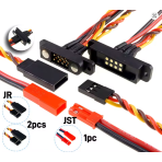 Magnet-Kontakt 8pol mit Stecker